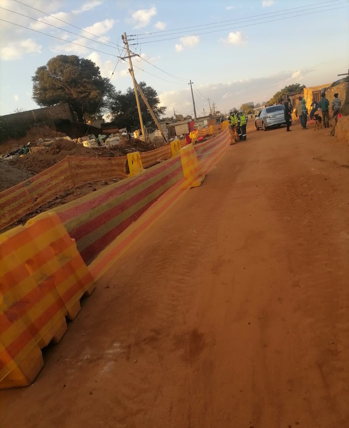 Live street civil works